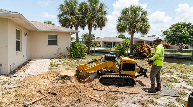 Stump Grinding Cape Coral